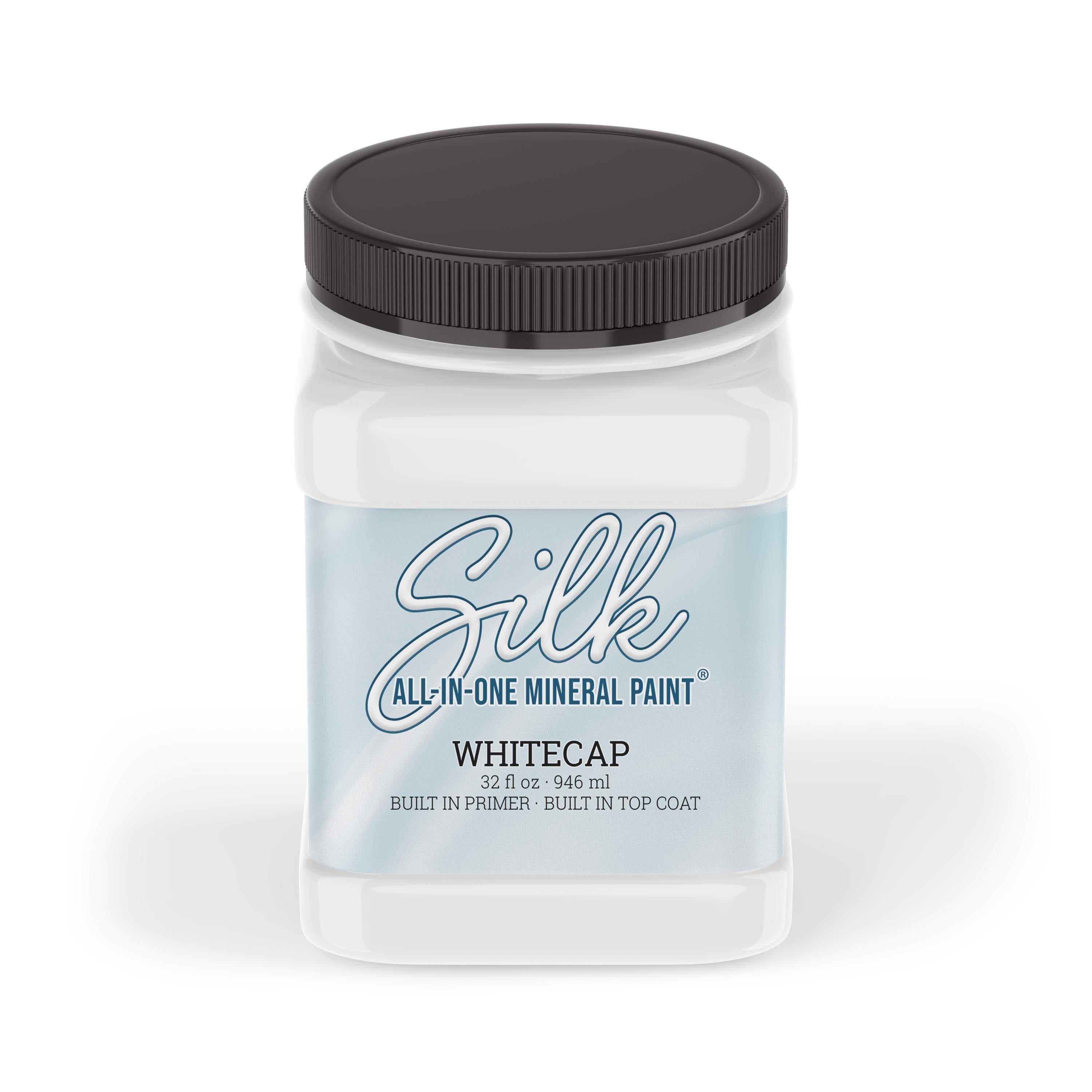 WHITECAP | Dixie Belle Silk Paint | bright white | Furniture Paint | Ships Same Day | Eligible for Free Shipping