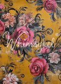 Rustic Rosewood | Large Decoupage Tissue Paper for Furniture | 21x29 Whimsykel Designs | boho florals