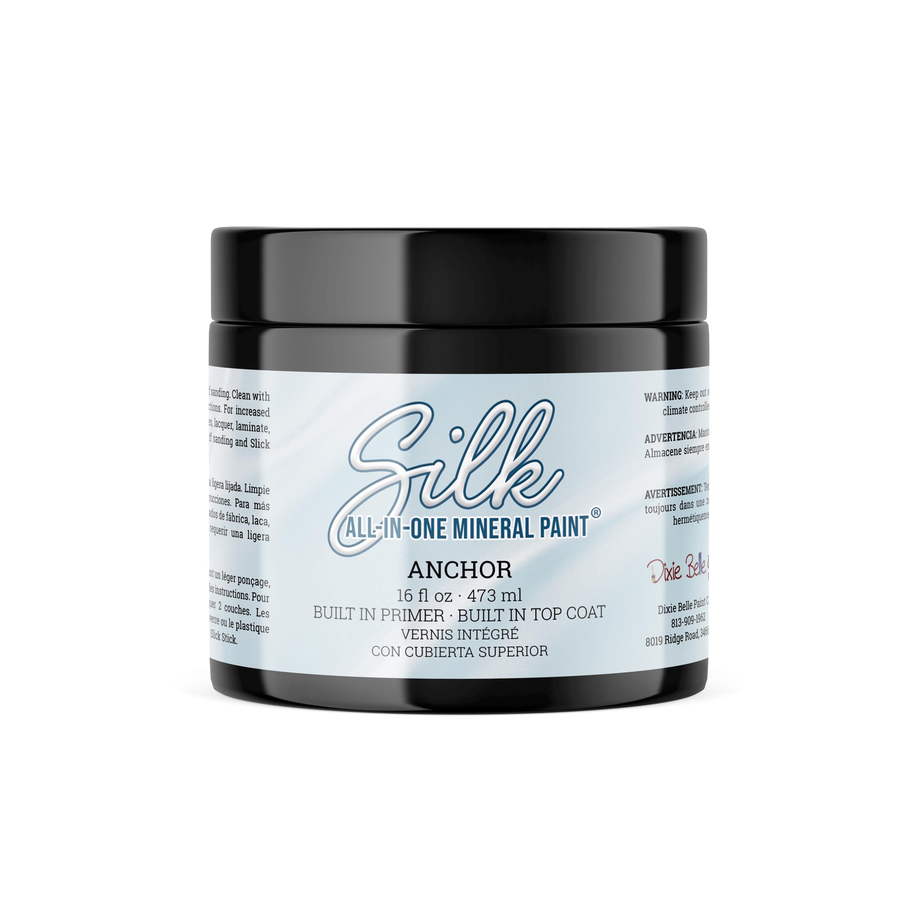 ANCHOR | Dixie Belle Silk Paint | black | Furniture Paint | Ships Same Day | Eligible for Free Shipping