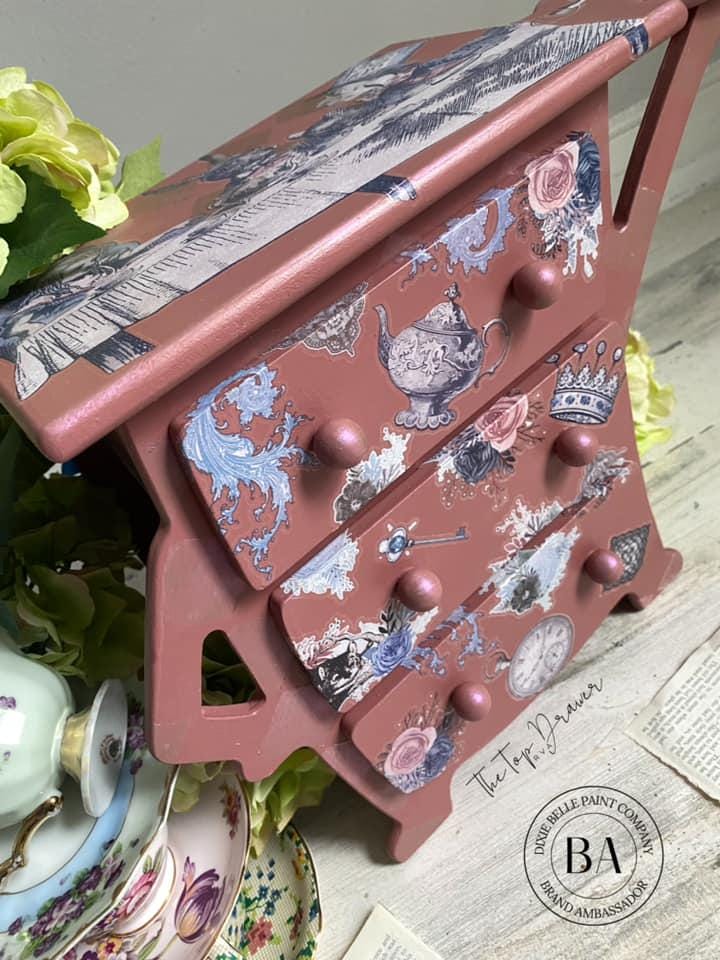 DESERT ROSE | Dixie Belle Silk Paint | deep mauve | Furniture Paint | Ships Same Day | Eligible for Free Shipping