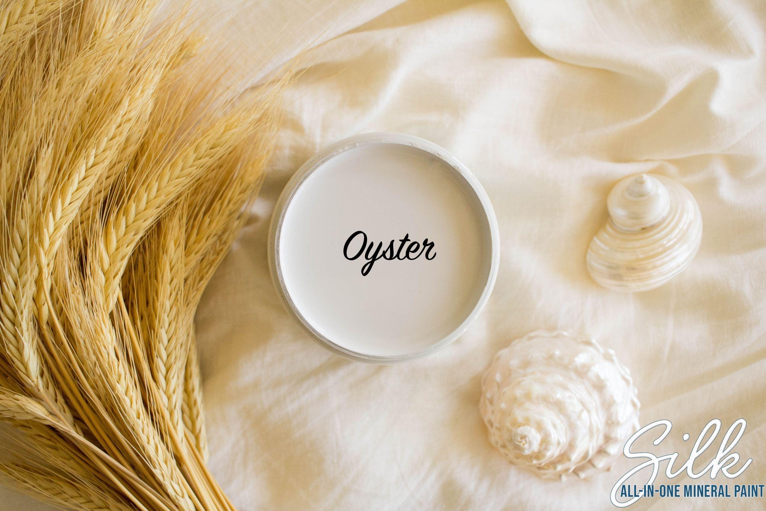 Oyster | Dixie Belle Silk Paint | light grey/off-white | Furniture Paint | Ships Same Day | Eligible for Free Shipping