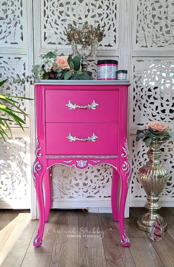 PRICKLY PEAR | Dixie Belle Silk Paint | deep cool pink | Furniture Paint | Ships Same Day | Eligible for Free Shipping