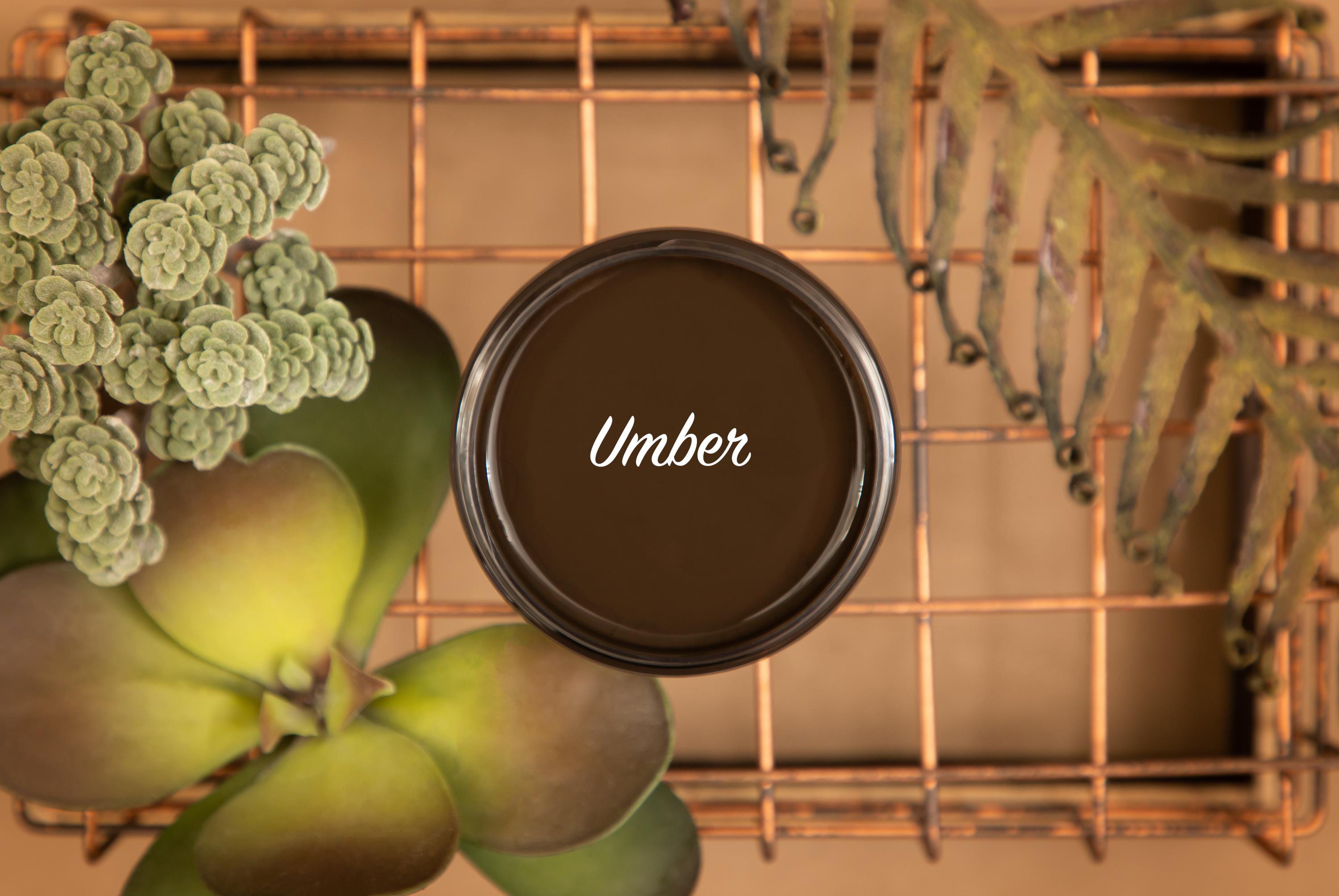 UMBER | Dixie Belle Silk Paint | warm brown | Furniture Paint | Ships Same Day | Eligible for Free Shipping