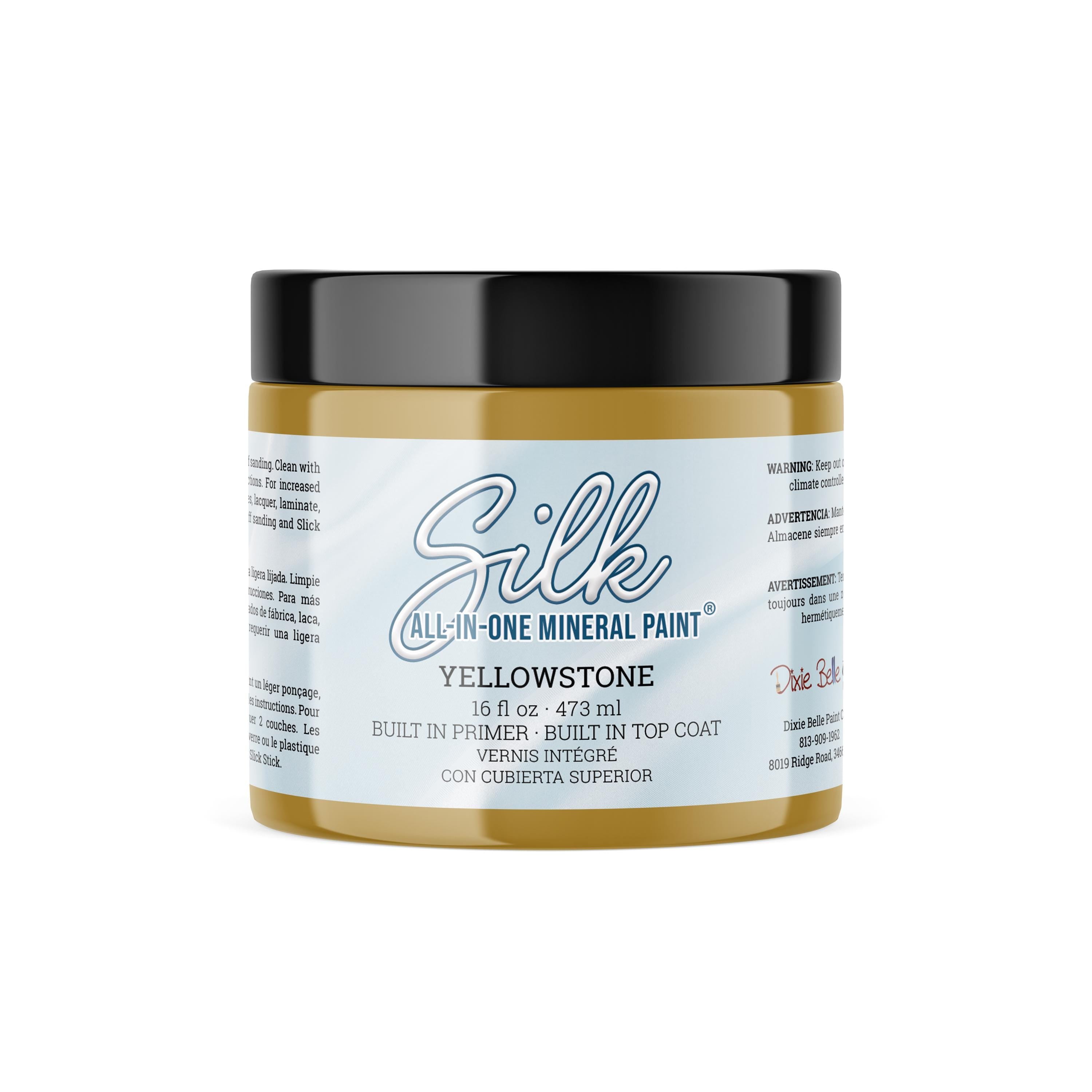 YELLOWSTONE | Dixie Belle Silk Paint | mustard yellow | Furniture Paint | Ships Same Day | Eligible for Free Shipping