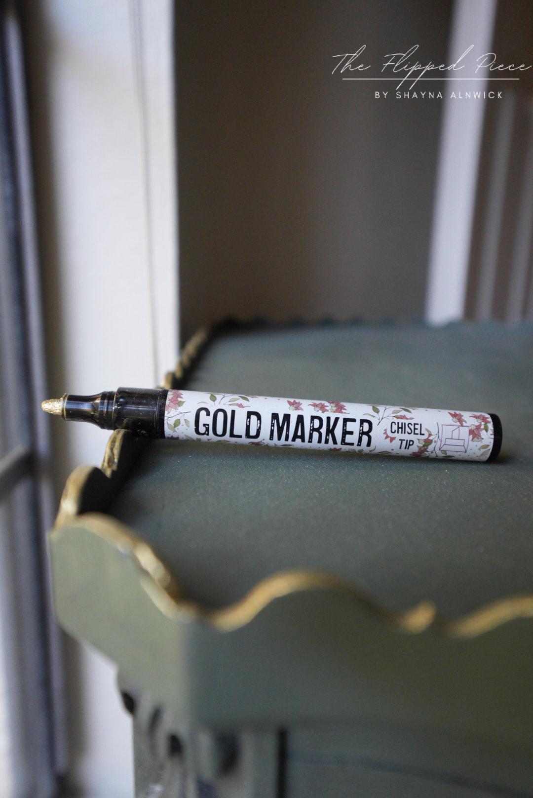 Gold Marker | Dixie Belle Paint | Same Day Shipping | Eligible for Free Shipping