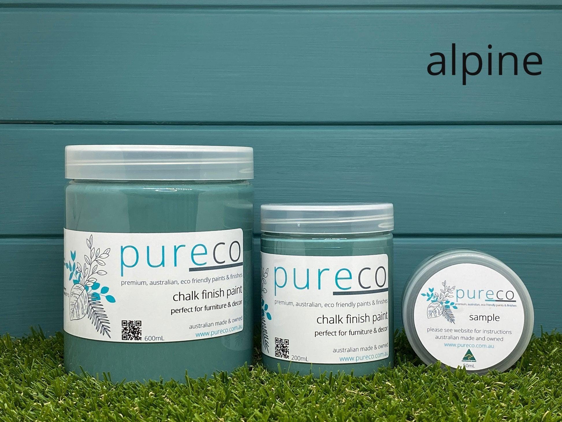 ALPINE | Pureco Paints USA | fresh green | Furniture Paint | Ships Same Day | Eligible for Free Shipping