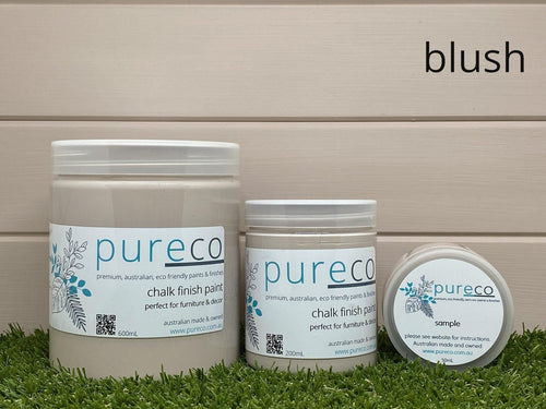 BLUSH | Pureco Paints USA | subtle pink | Chalk Finish Paint | Furniture Paint | Ships Same Day | Eligible for Free Shipping Pureco Paints USA