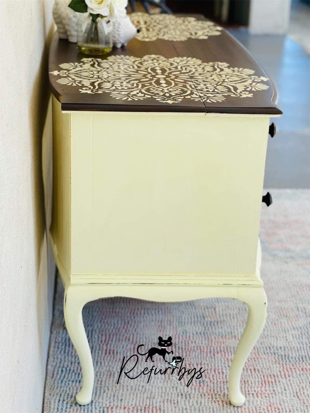 BUTTERCUP | Pureco Paints USA | soft yellow | Chalk Finish Paint | Furniture Paint | Ships Same Day | Eligible for Free Shipping