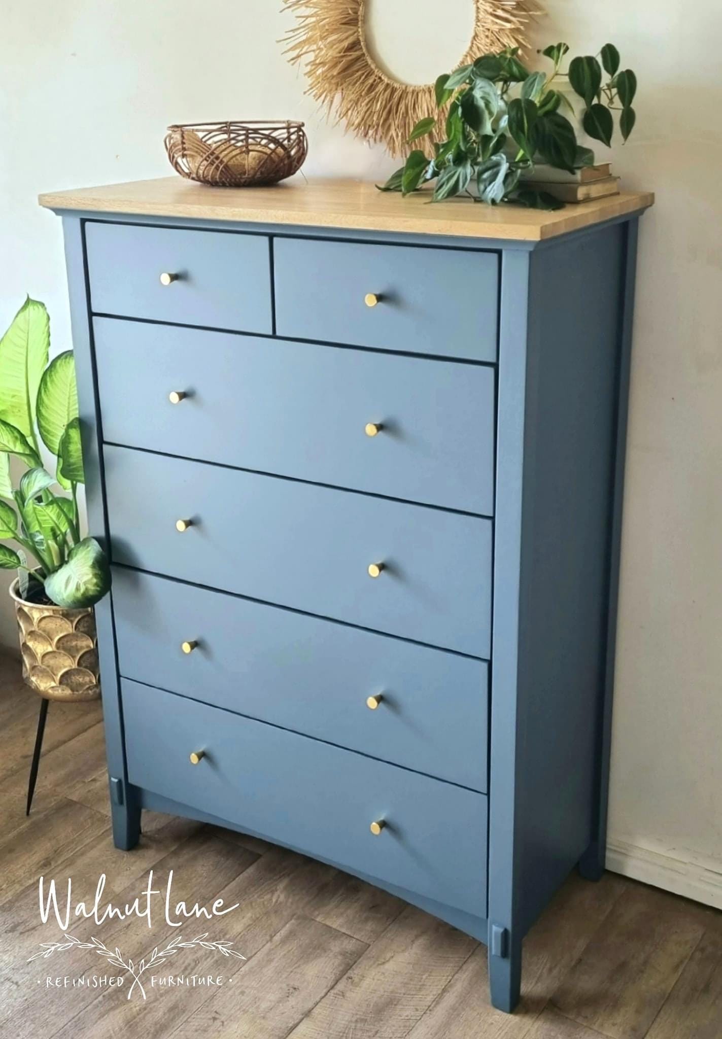 COLONIAL | Pureco Paints USA | vintage blue | Chalk Finish Paint | Furniture Paint | Ships Same Day | Eligible for Free Shipping