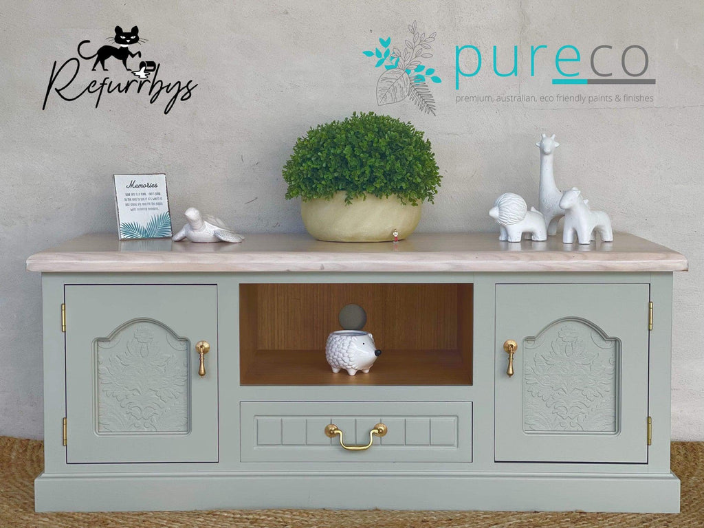 GUMNUT | Pureco Paints USA | lightest green | Chalk Finish Paint | Furniture Paint | Ships Same Day | Eligible for Free Shipping