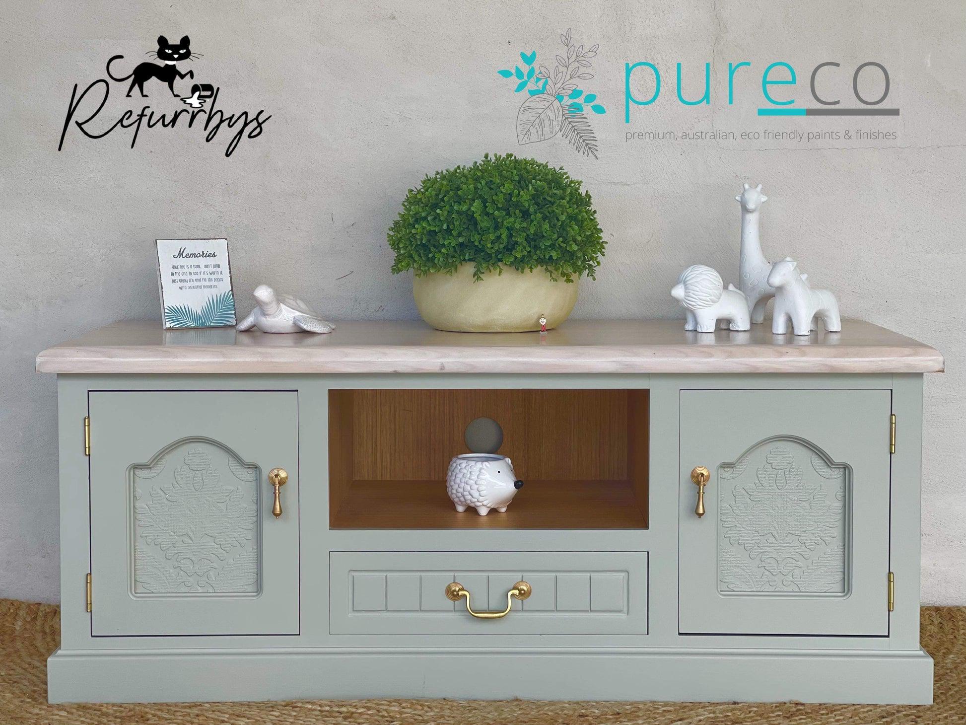 GUMNUT | Pureco Paints USA | lightest green | Chalk Finish Paint | Furniture Paint | Ships Same Day | Eligible for Free Shipping