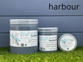 HARBOUR | Pureco Paints USA | blue-gray | Chalk Finish Paint | Furniture Paint | Ships Same Day | Eligible for Free Shipping