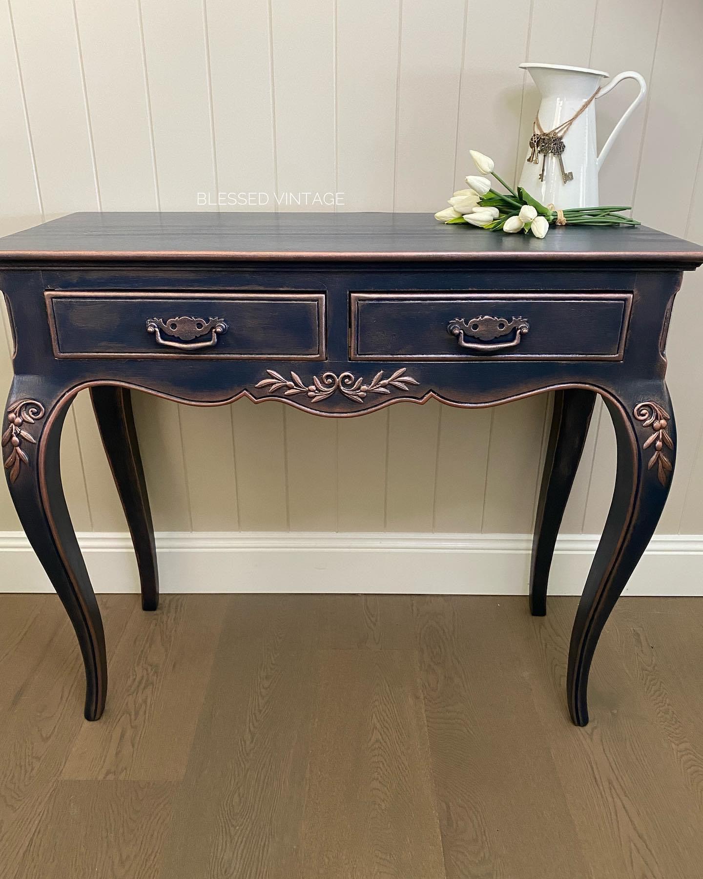 INKWELL | Pureco Paints USA | sapphire | Chalk Finish Paint | Furniture Paint | Ships Same Day | Eligible for Free Shipping