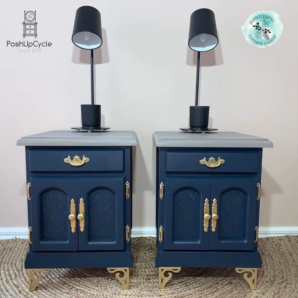 INKWELL | Pureco Paints USA | sapphire | Chalk Finish Paint | Furniture Paint | Ships Same Day | Eligible for Free Shipping