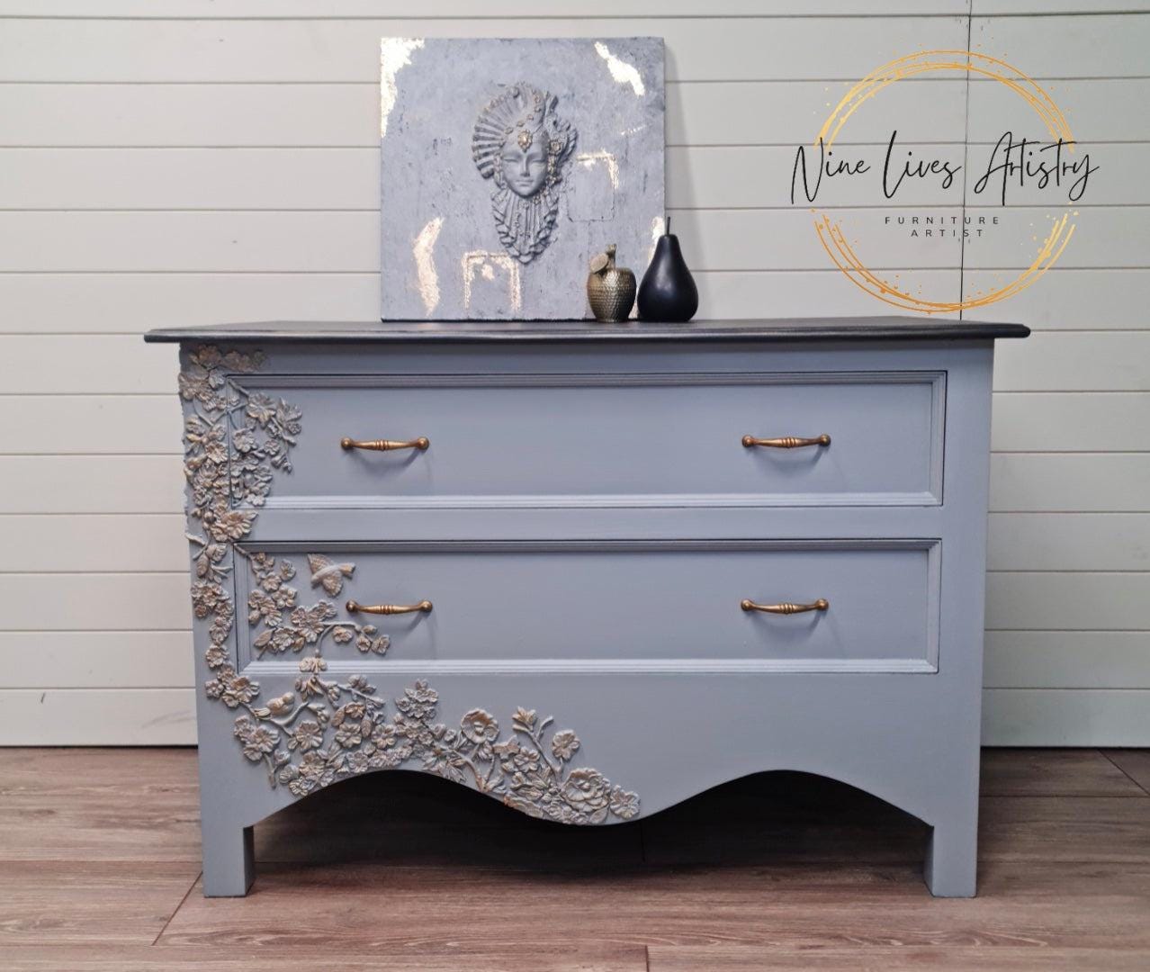 JACARANDA | Pureco Paints USA | periwinkle | Chalk Finish Paint | Furniture Paint | Ships Same Day | Eligible for Free Shipping