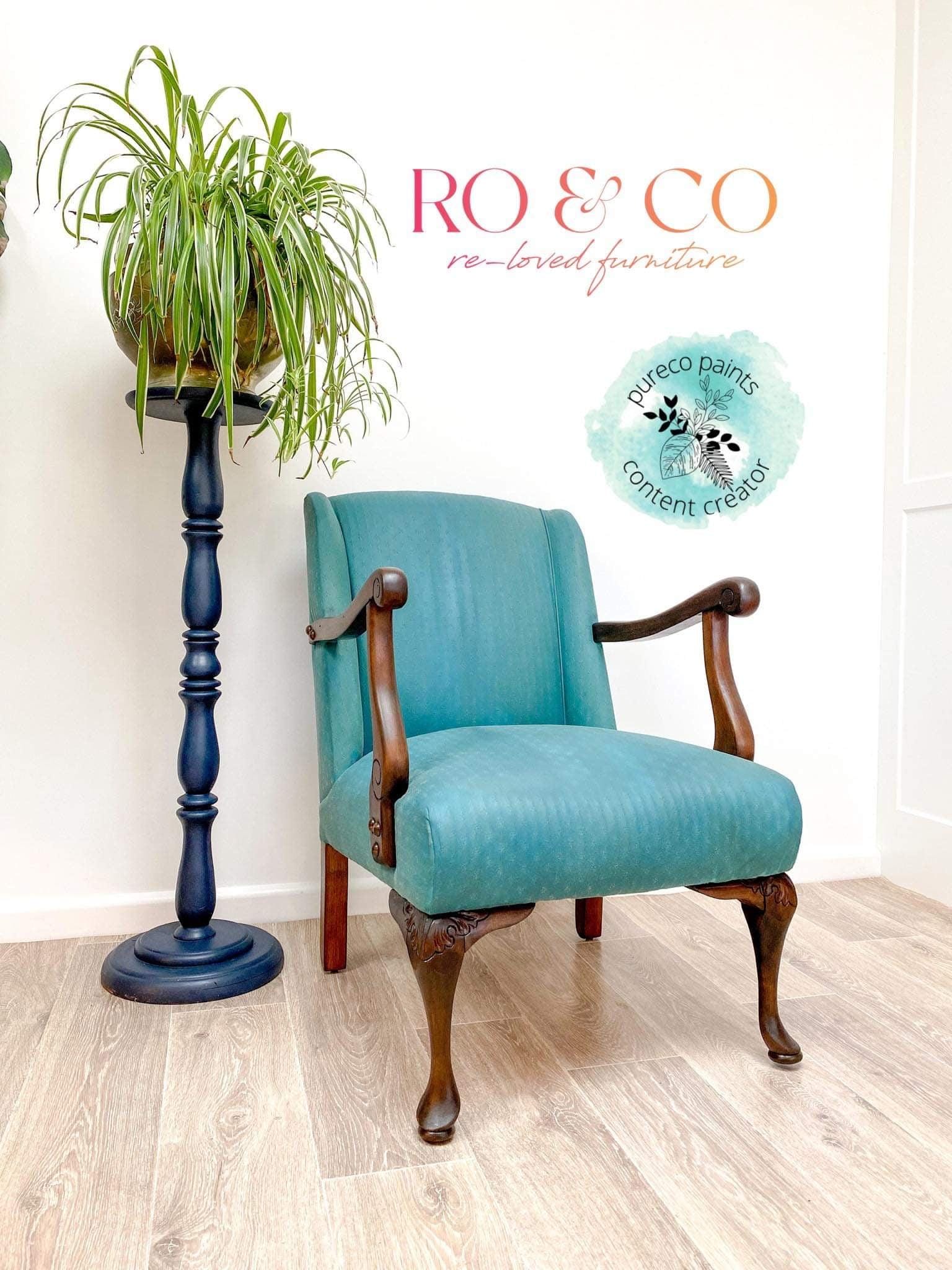 MERMAID | Pureco Paints USA | teal | Chalk Finish Paint | Furniture Paint | Ships Same Day | Eligible for Free Shipping