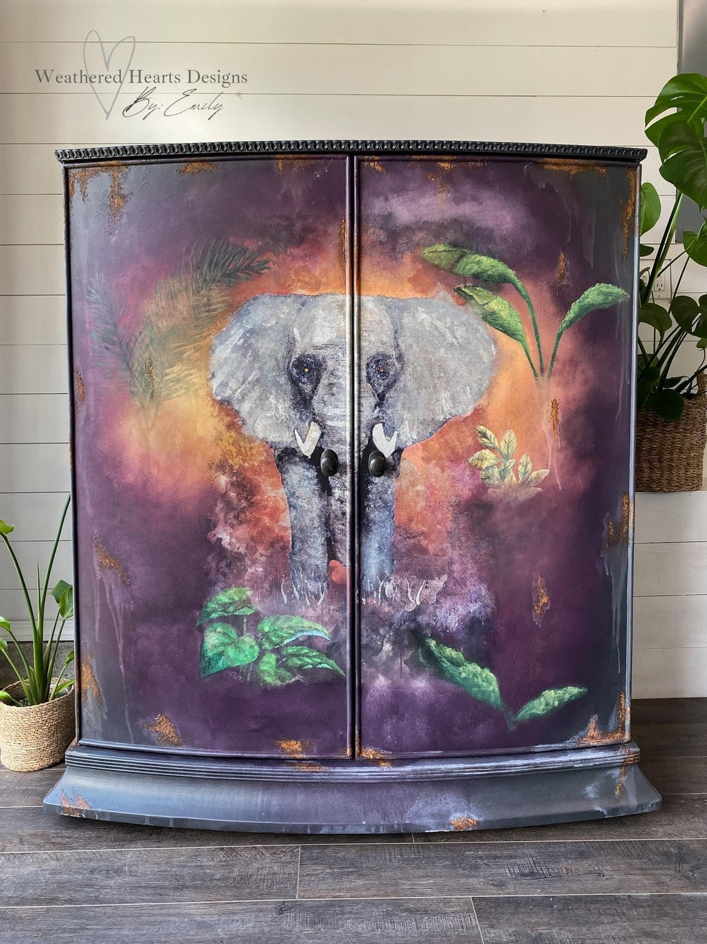 MULBERRY | Pureco Paints USA | eggplant | Chalk Finish Paint | Furniture Paint | Ships Same Day | Eligible for Free Shipping