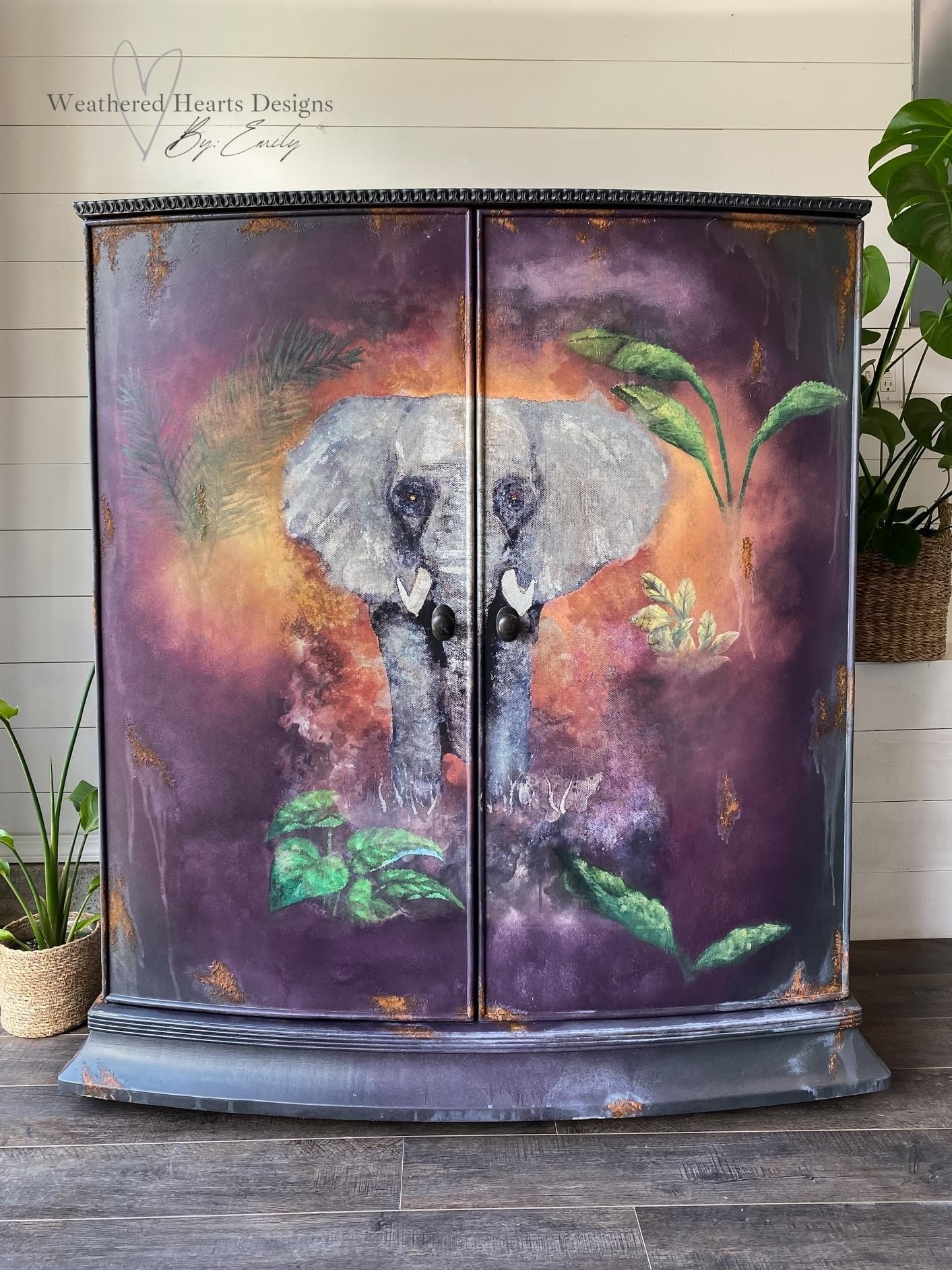 MULBERRY | Pureco Paints USA | eggplant | Chalk Finish Paint | Furniture Paint | Ships Same Day | Eligible for Free Shipping