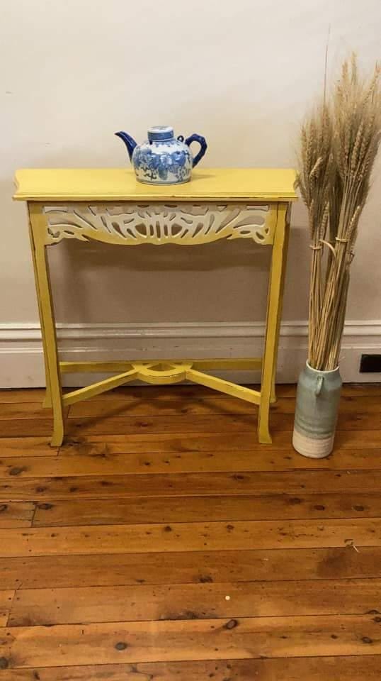 OCHRE | Pureco Paints USA | mustard yellow | Chalk Finish Paint | Furniture Paint | Ships Same Day | Eligible for Free Shipping