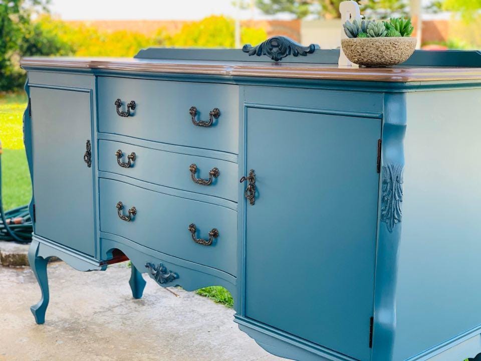 PEACOCK | Pureco Paints USA | deep turquoise | Chalk Finish Paint | Furniture Paint | Ships Same Day | Eligible for Free Shipping