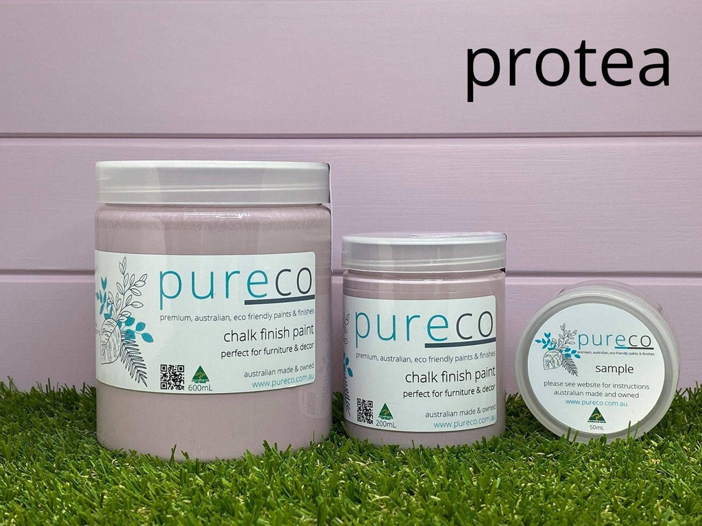 PROTEA | Pureco Paints USA | dusty pink | Chalk Finish Paint | Furniture Paint | Ships Same Day | Eligible for Free Shipping