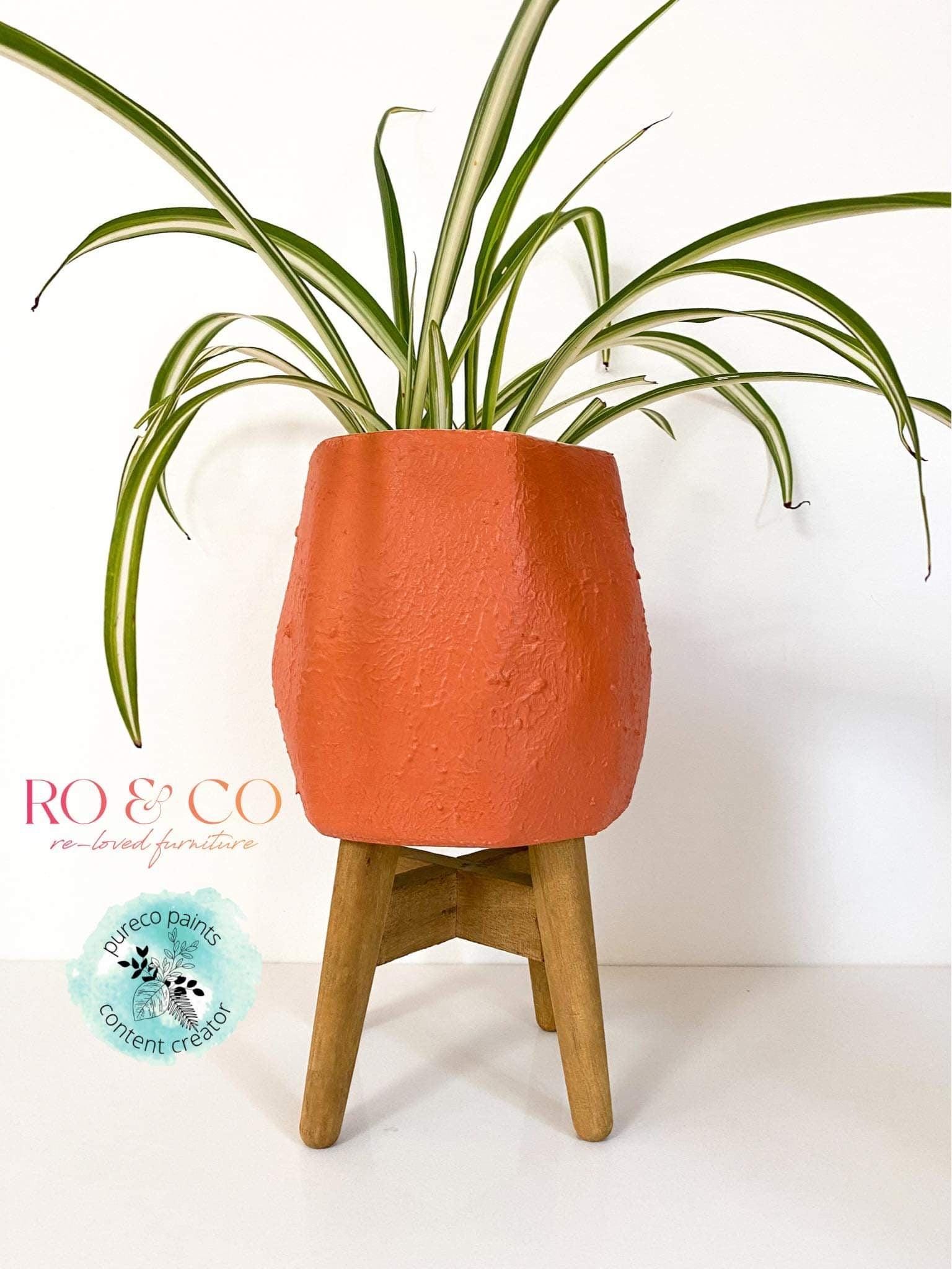 BRICK | Pureco Paints USA | terracotta | Chalk Finish Paint | Furniture Paint | Ships Same Day | Eligible for Free Shipping