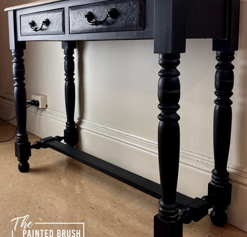 Carbon | Pureco Paints USA | true black| Chalk Finish Paint | Furniture Paint Pureco Paints USA