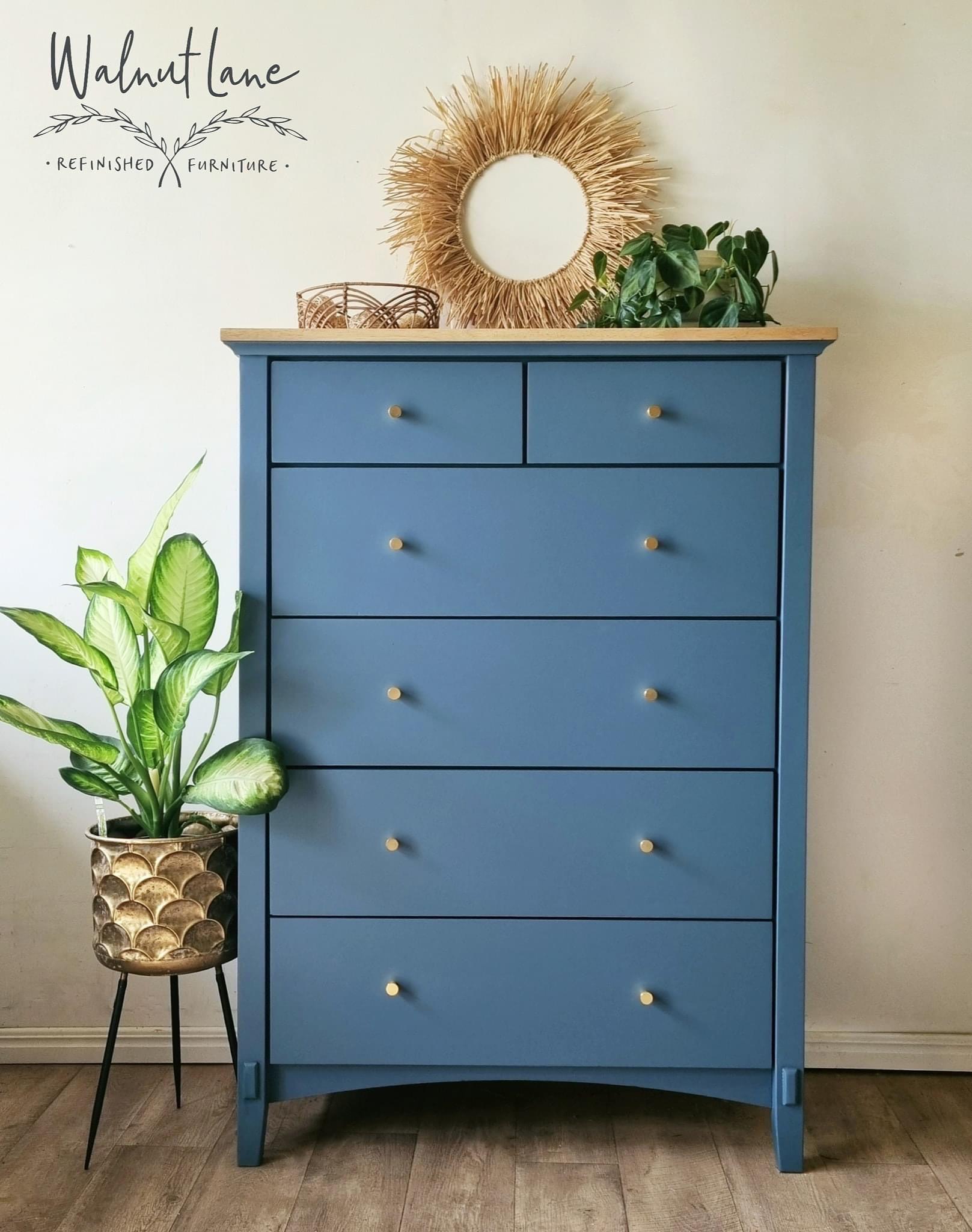 COLONIAL | Pureco Paints USA | vintage blue | Chalk Finish Paint | Furniture Paint | Ships Same Day | Eligible for Free Shipping