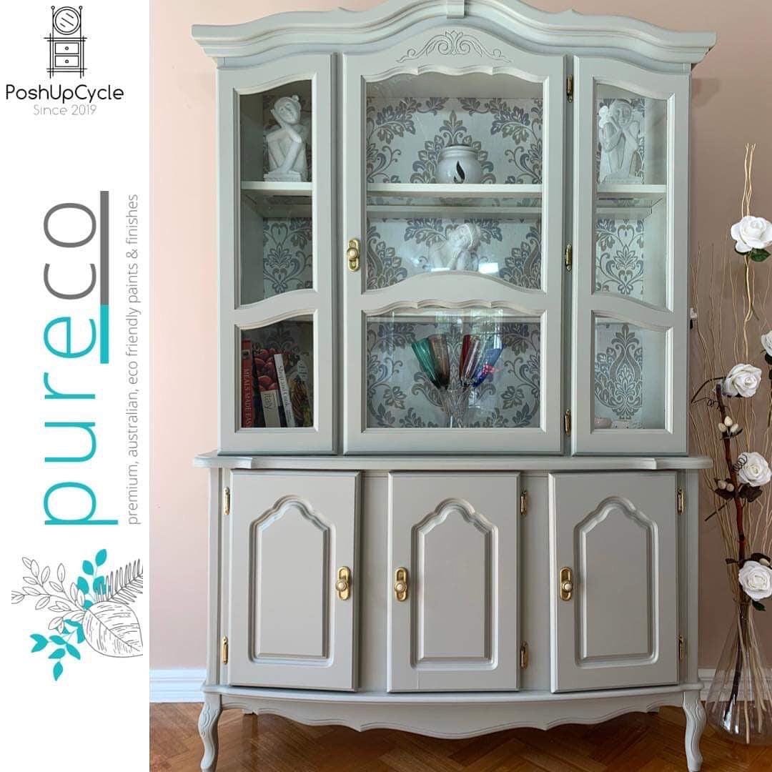 FOSSIL | Pureco Paints USA | light gray | Chalk Finish Paint | Furniture Paint | Ships Same Day | Eligible for Free Shipping