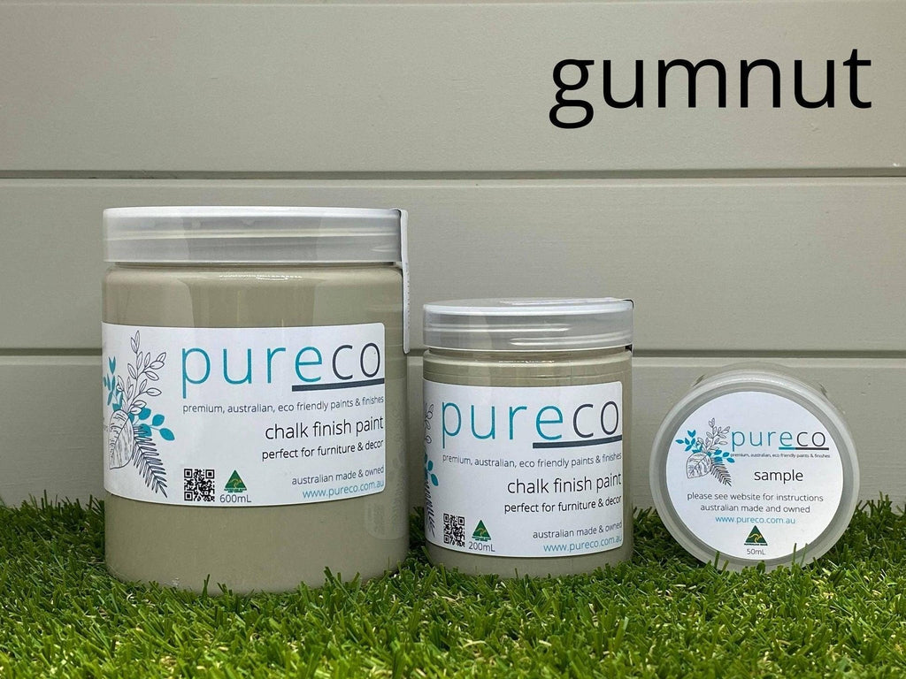 GUMNUT | Pureco Paints USA | lightest green | Chalk Finish Paint | Furniture Paint | Ships Same Day | Eligible for Free Shipping