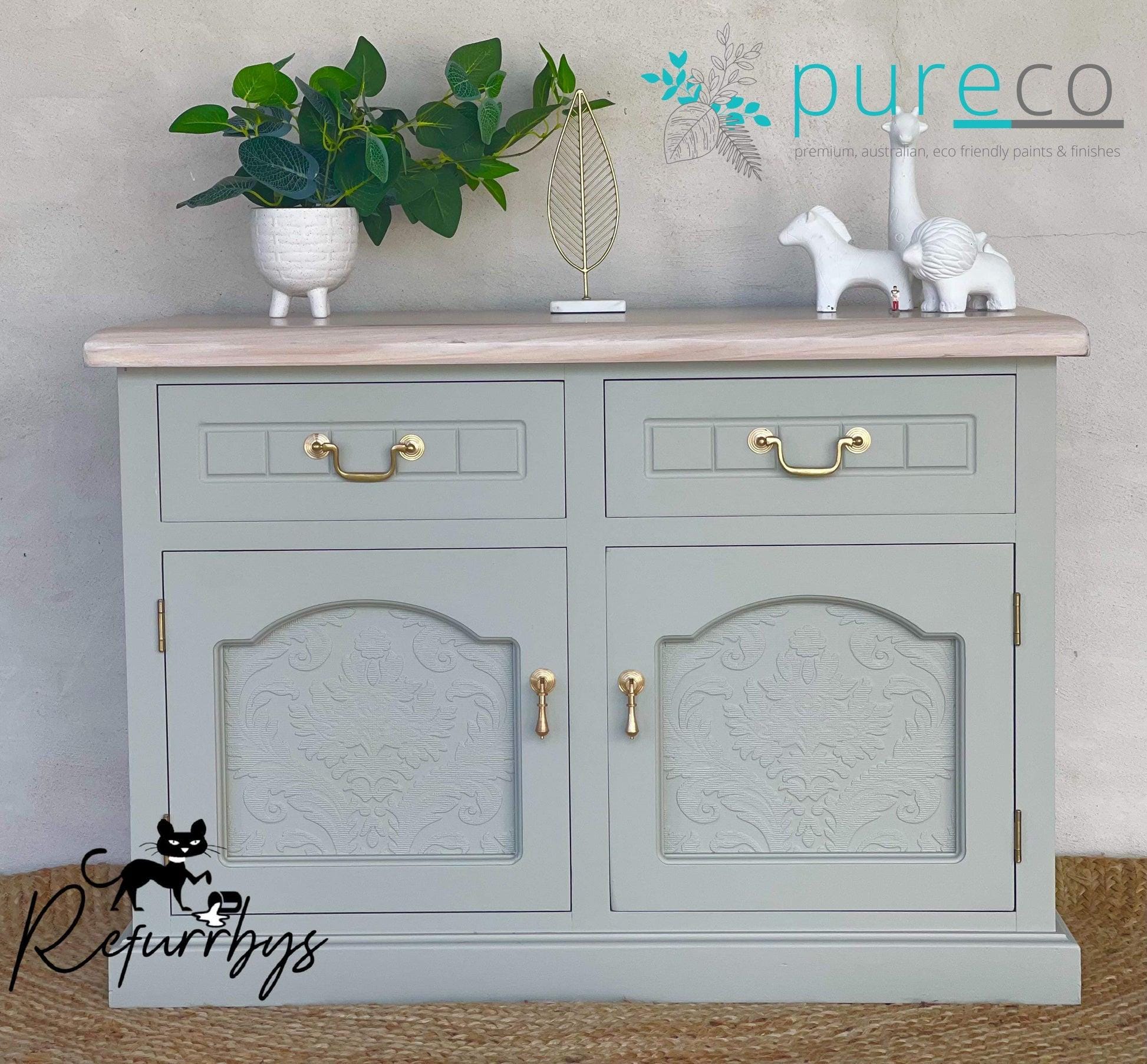 GUMNUT | Pureco Paints USA | lightest green | Chalk Finish Paint | Furniture Paint | Ships Same Day | Eligible for Free Shipping