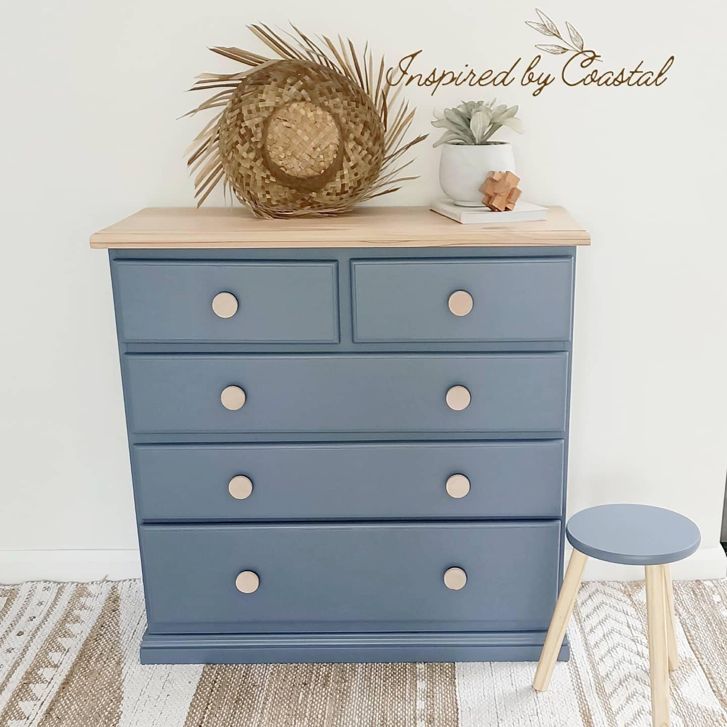 HARBOUR | Pureco Paints USA | blue-gray | Chalk Finish Paint | Furniture Paint | Ships Same Day | Eligible for Free Shipping
