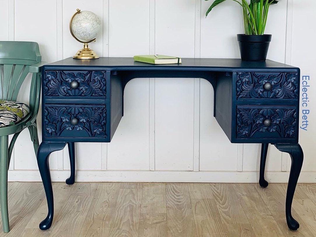 INKWELL | Pureco Paints USA | sapphire | Chalk Finish Paint | Furniture Paint | Ships Same Day | Eligible for Free Shipping