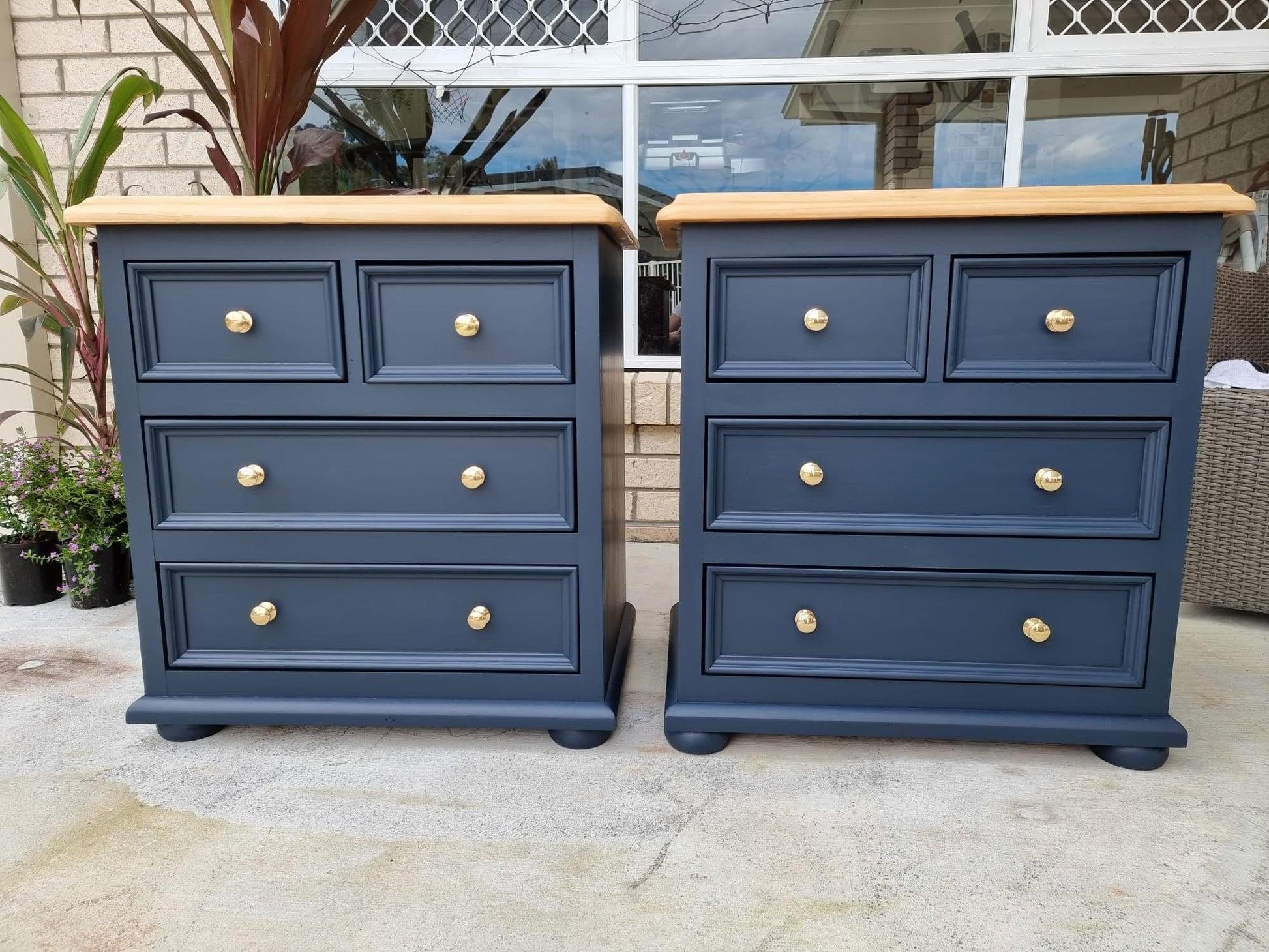 INKWELL | Pureco Paints USA | sapphire | Chalk Finish Paint | Furniture Paint | Ships Same Day | Eligible for Free Shipping