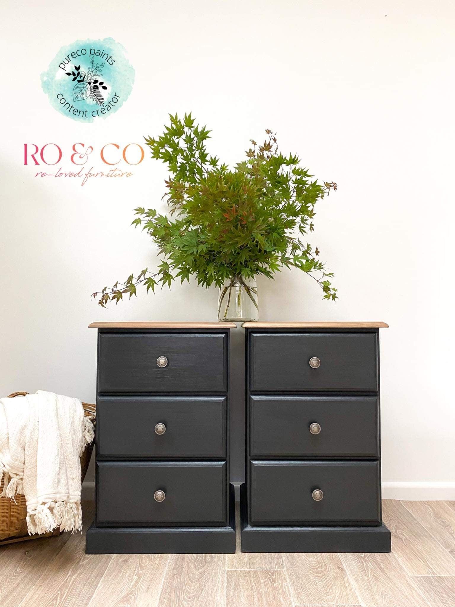 LEAD | Pureco Paints USA | charcoal | Chalk Finish Paint | Furniture Paint | Ships Same Day | Eligible for Free Shipping