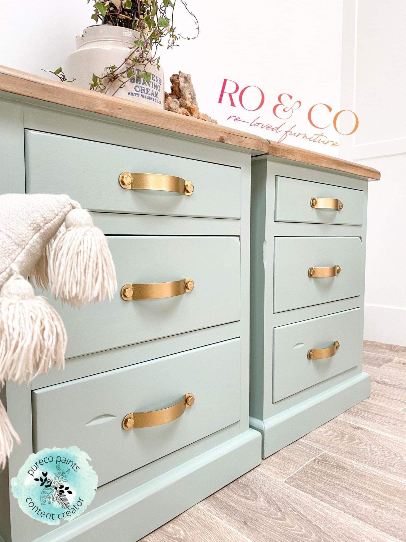 MEADOW | Pureco Paints USA | pale sage | Chalk Finish Paint | Furniture Paint | Ships Same Day | Eligible for Free Shipping