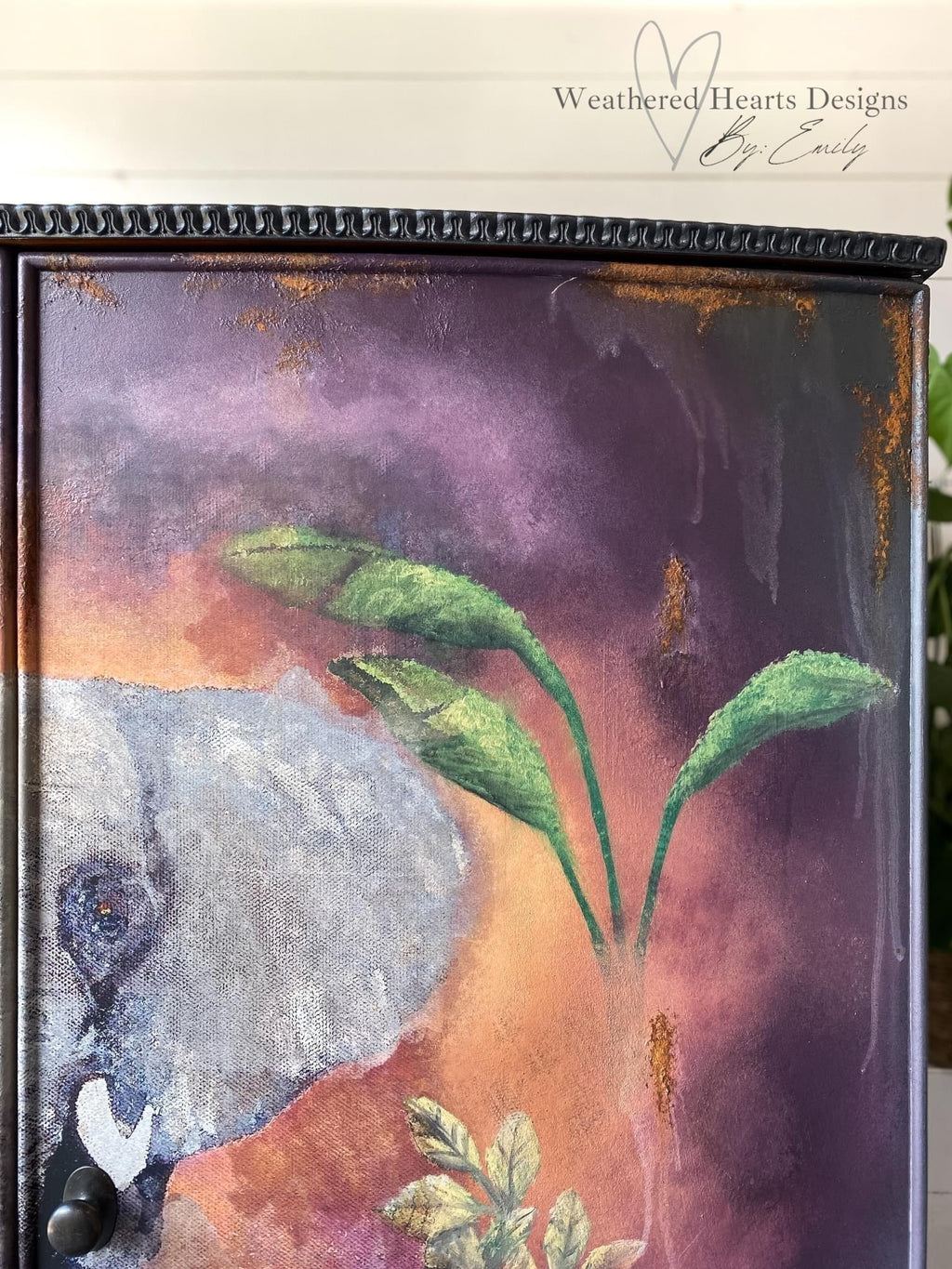 MULBERRY | Pureco Paints USA | eggplant | Chalk Finish Paint | Furniture Paint | Ships Same Day | Eligible for Free Shipping