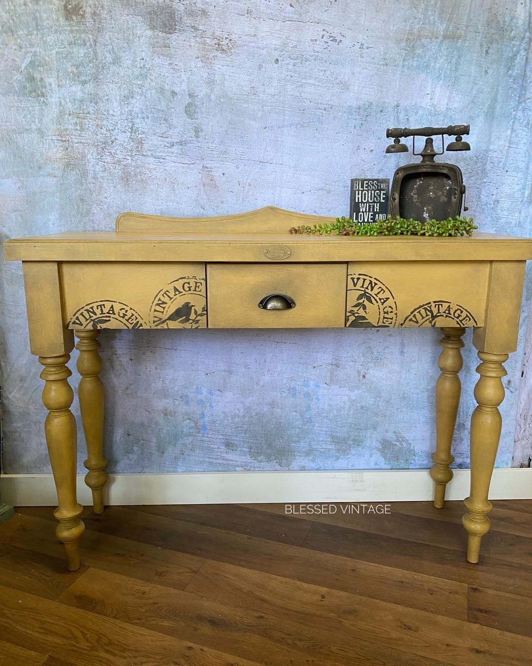 OCHRE | Pureco Paints USA | mustard yellow | Chalk Finish Paint | Furniture Paint | Ships Same Day | Eligible for Free Shipping