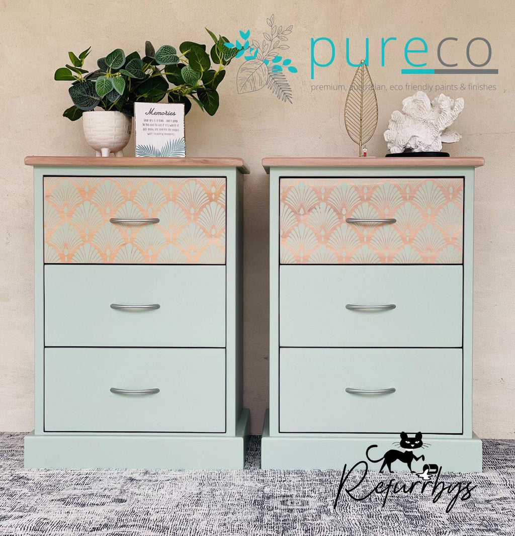 PISTACHIO | Pureco Paints USA | sage | Chalk Finish Paint | Furniture Paint | Ships Same Day | Eligible for Free Shipping