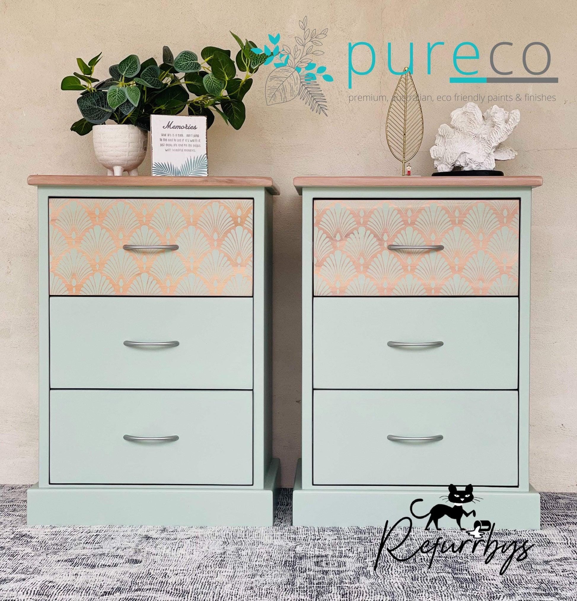 PISTACHIO | Pureco Paints USA | sage | Chalk Finish Paint | Furniture Paint | Ships Same Day | Eligible for Free Shipping