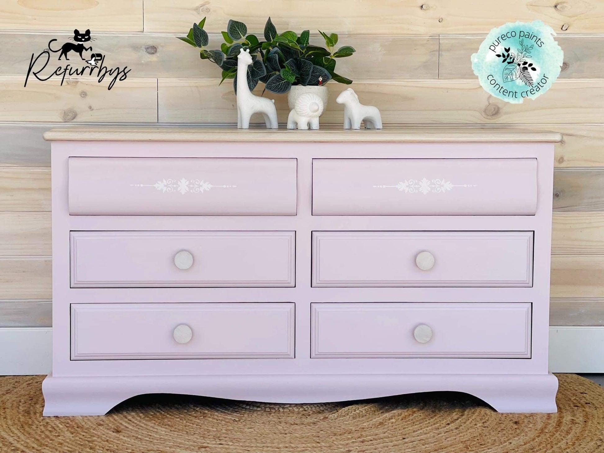 PROTEA | Pureco Paints USA | dusty pink | Chalk Finish Paint | Furniture Paint | Ships Same Day | Eligible for Free Shipping