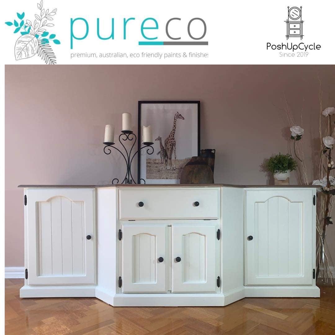 SEASHELL | Pureco Paints USA | creamy white | Chalk Finish Paint | Furniture Paint | Ships Same Day | Eligible for Free Shipping