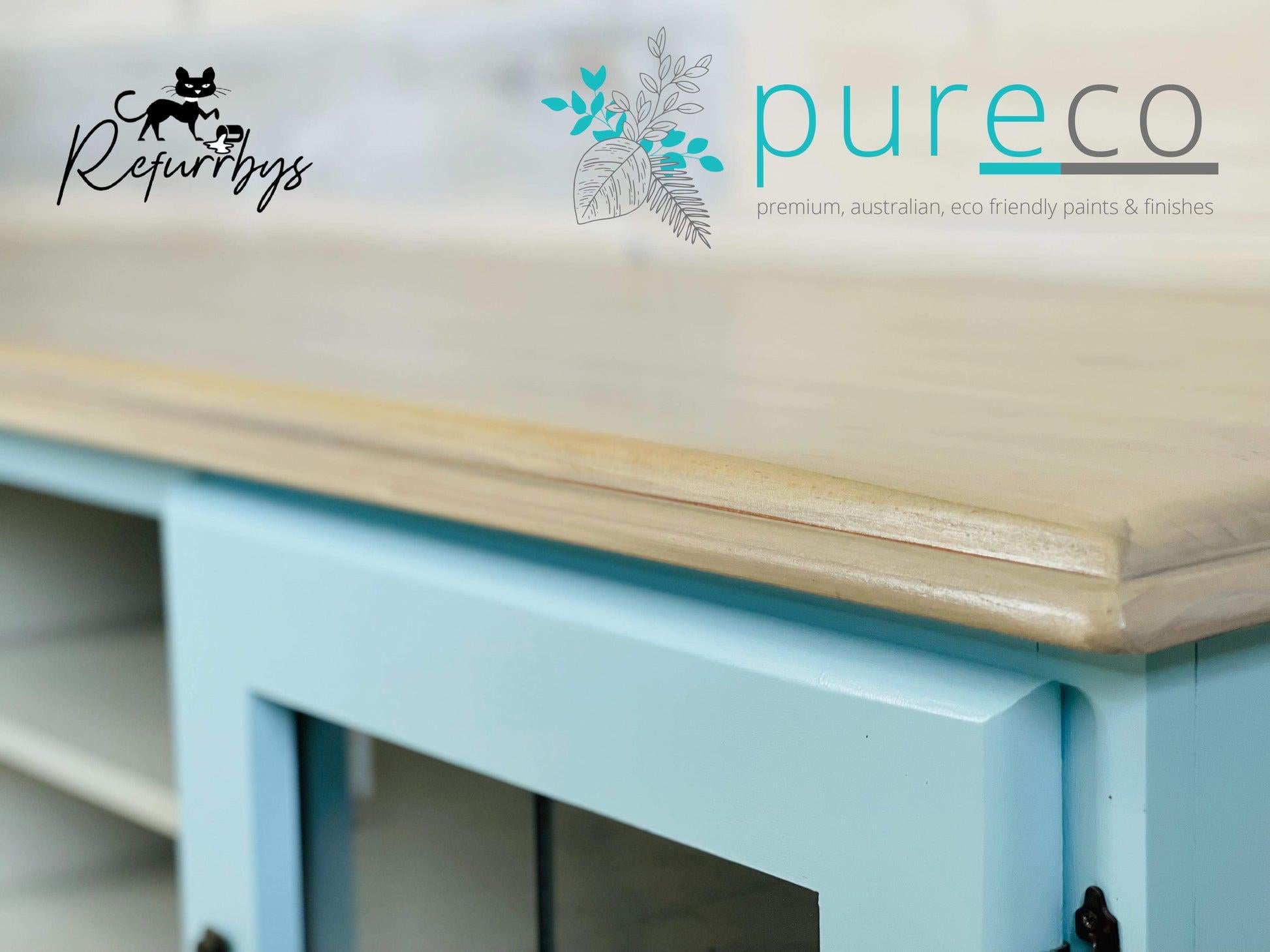 SURF | Pureco Paints USA | light blue | Chalk Finish Paint | Furniture Paint | Ships Same Day | Eligible for Free Shipping