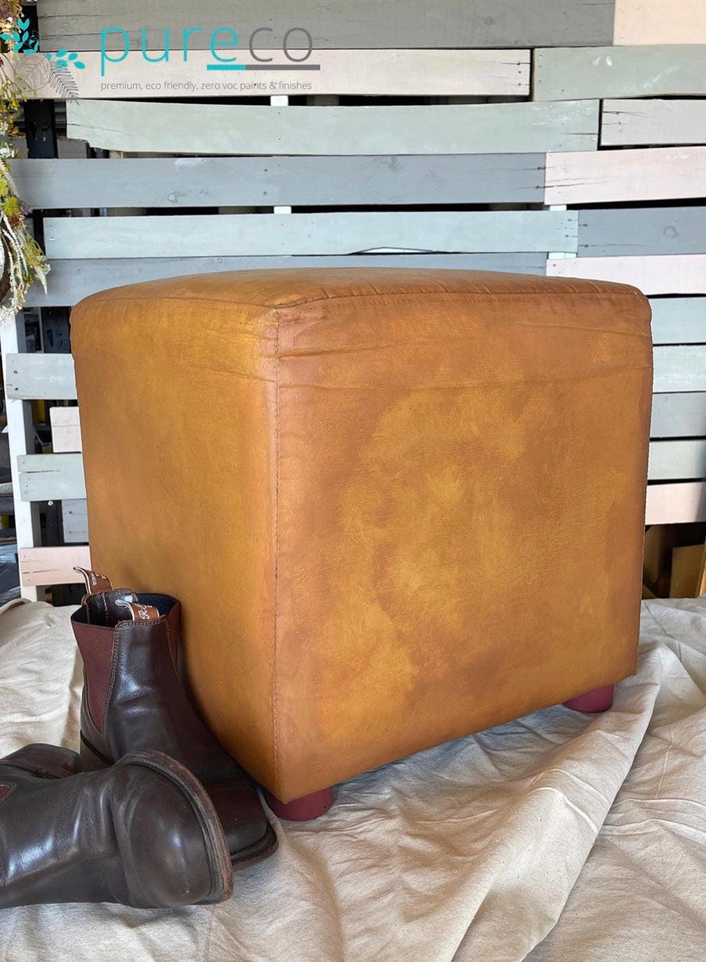 TURMERIC | Pureco Paints USA | yellow-orange | Chalk Finish Paint | Furniture Paint | Ships Same Day | Eligible for Free Shipping