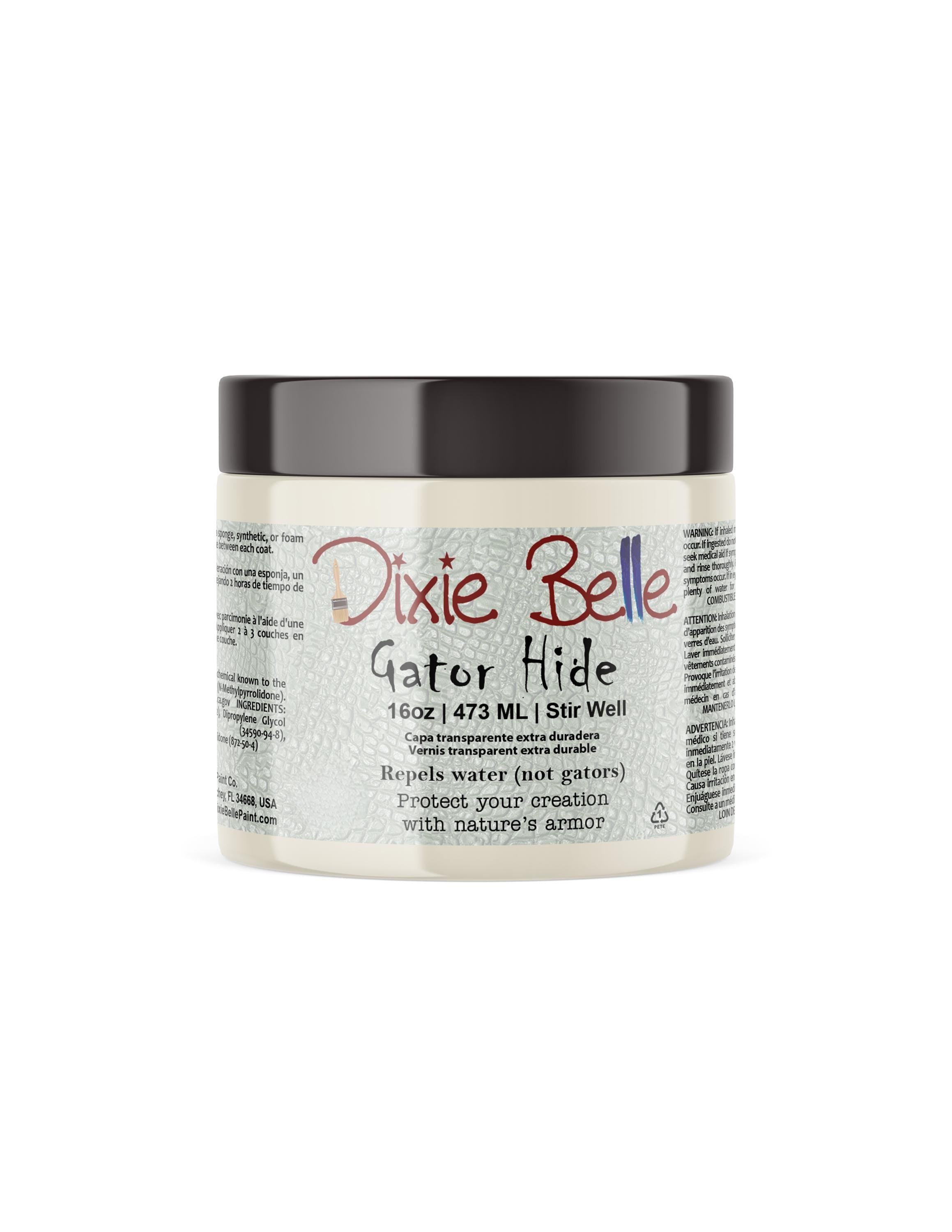 GATOR HIDE | Top Coat | Dixie Belle Paint | Furniture Paint Top Coat | Water Repellent Top Coat