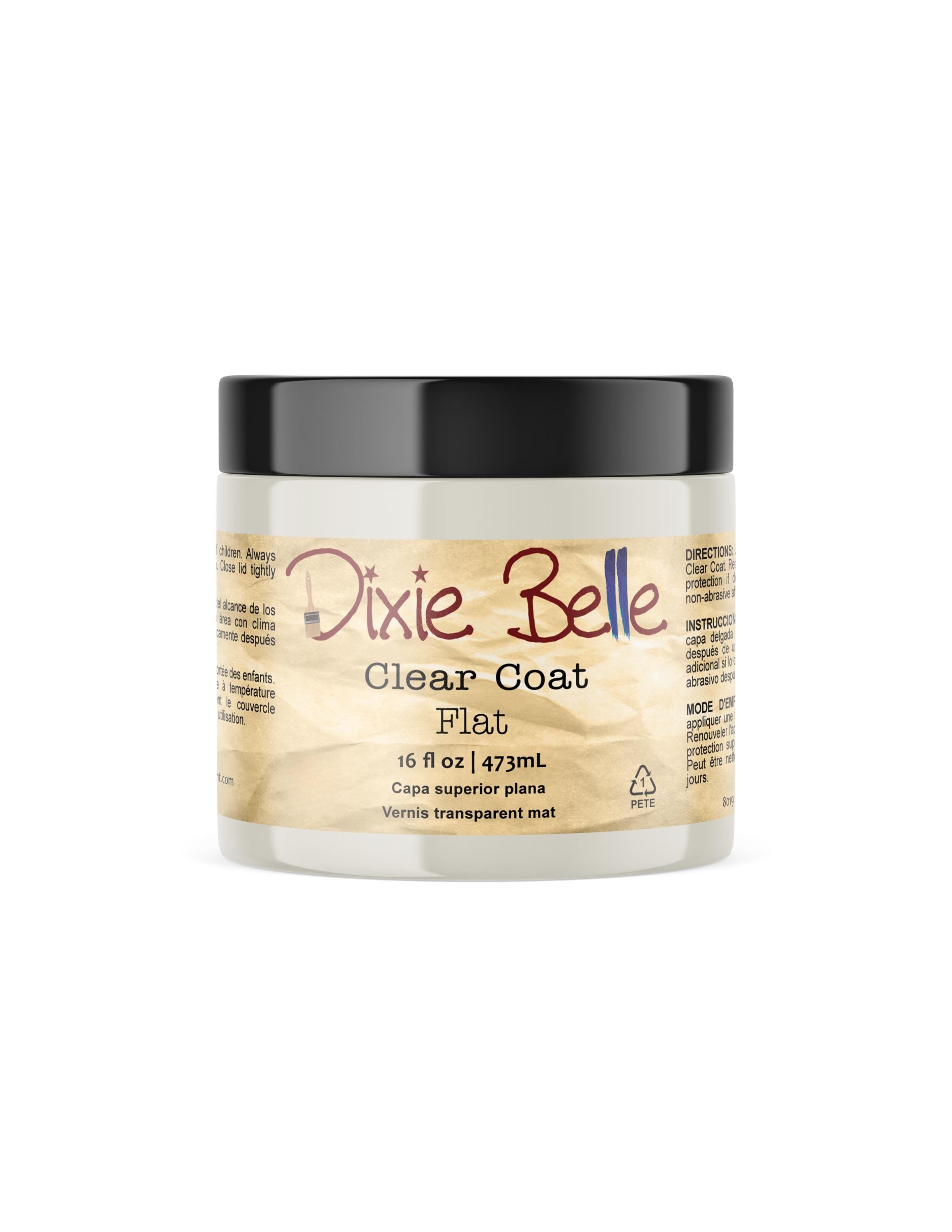 CLEAR COAT | Flat | Gloss | Satin | top coat | Dixie Belle Paint | Furniture Paint Top Coat