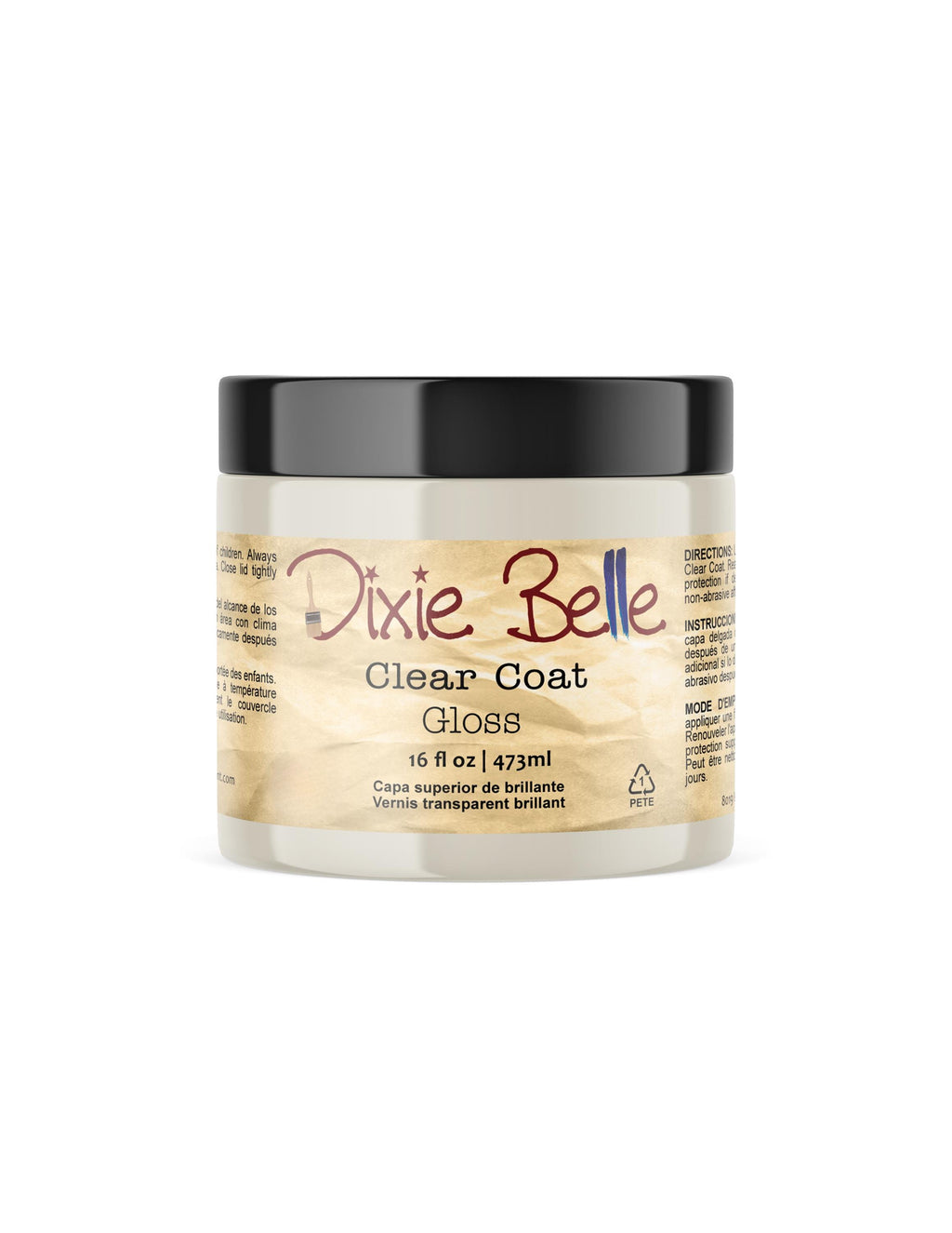 CLEAR COAT | Flat | Gloss | Satin | top coat | Dixie Belle Paint | Furniture Paint Top Coat