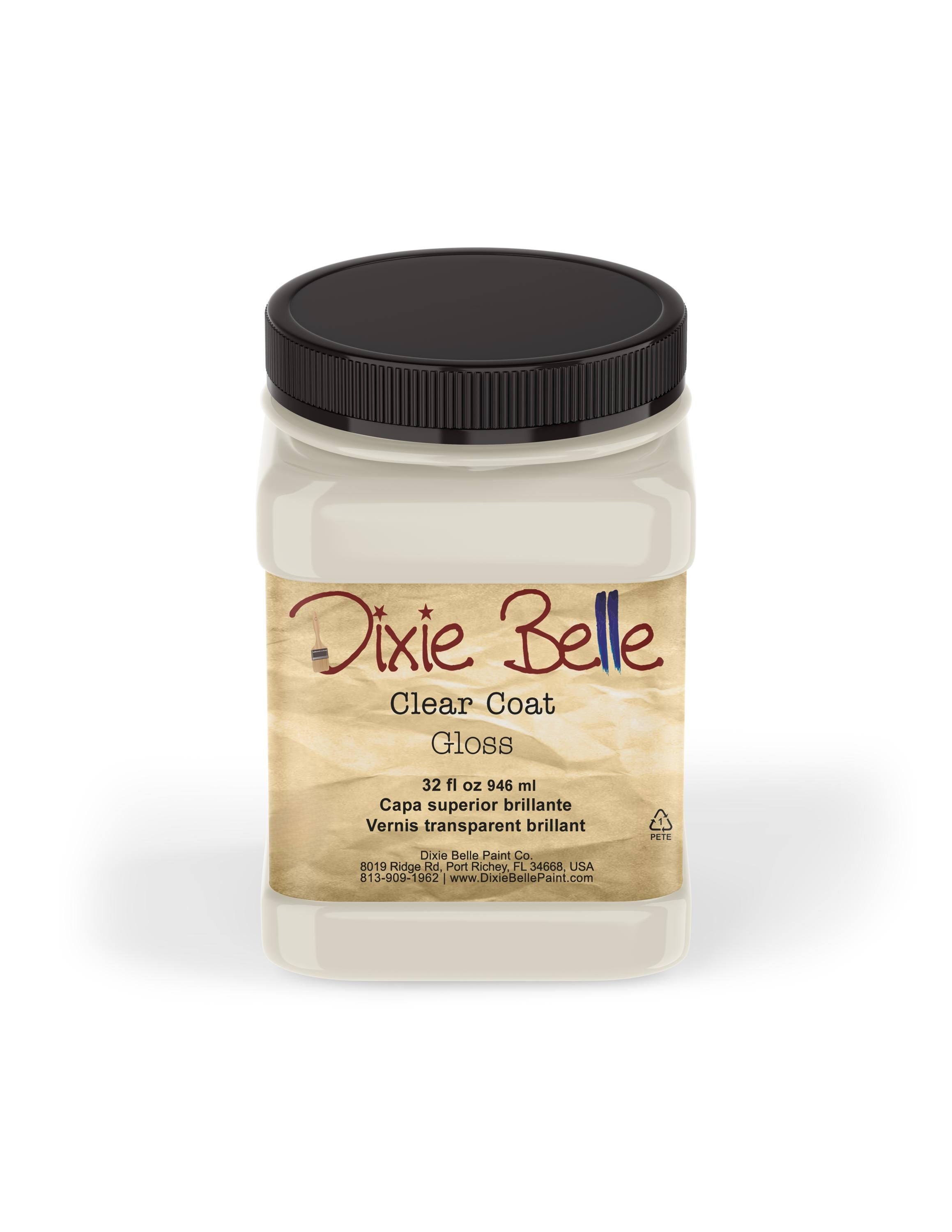 CLEAR COAT | Flat | Gloss | Satin | top coat | Dixie Belle Paint | Furniture Paint Top Coat