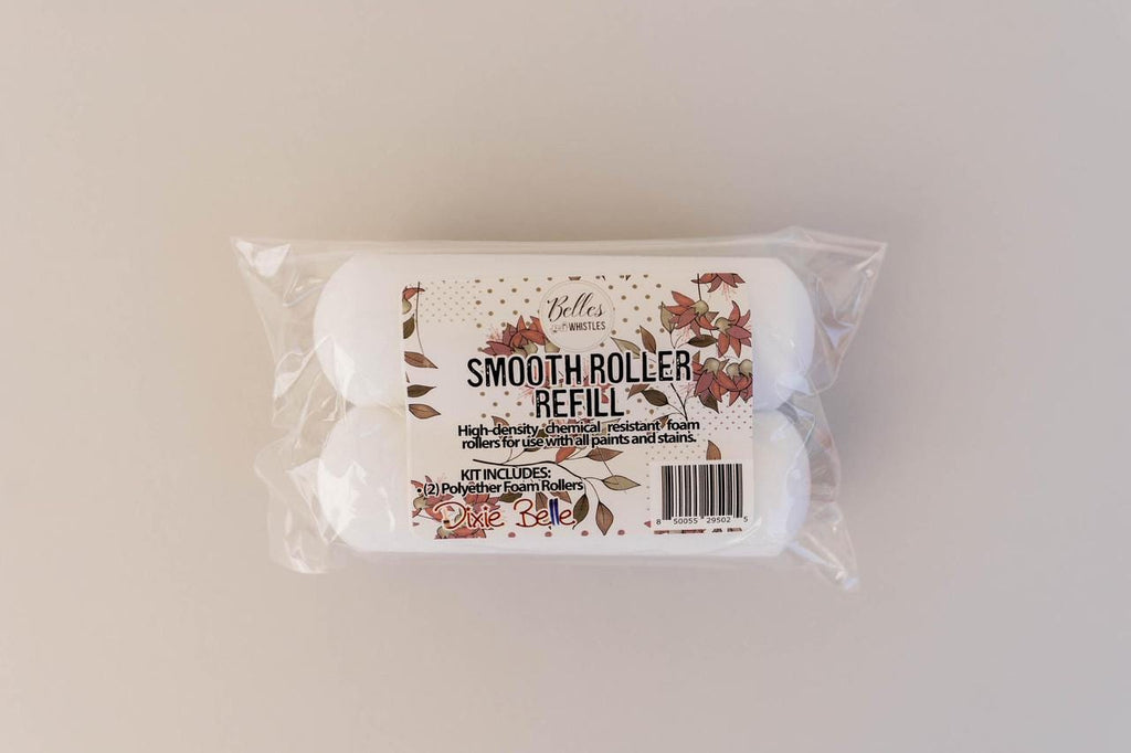 SMOOTH ROLLER | Foam Roller | 4 inch | Dixie Belle Paint | Furniture Paint | Arts & Crafts