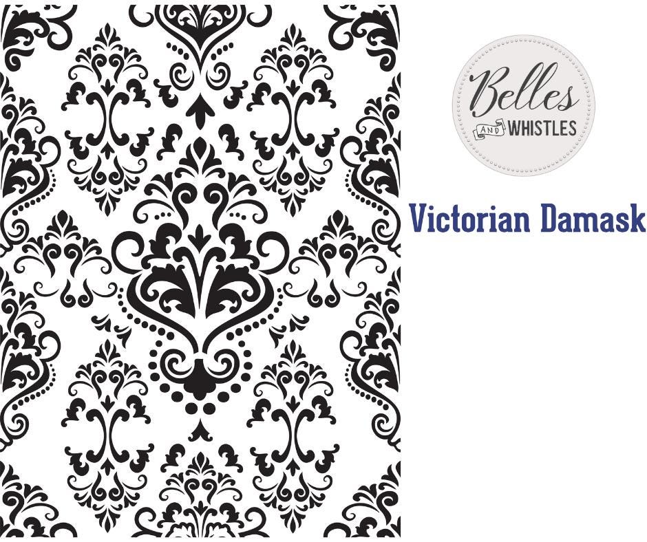 VICTORIAN DAMASK | Stencil | Furniture | Arts & Crafts | Dixie Belle Paint